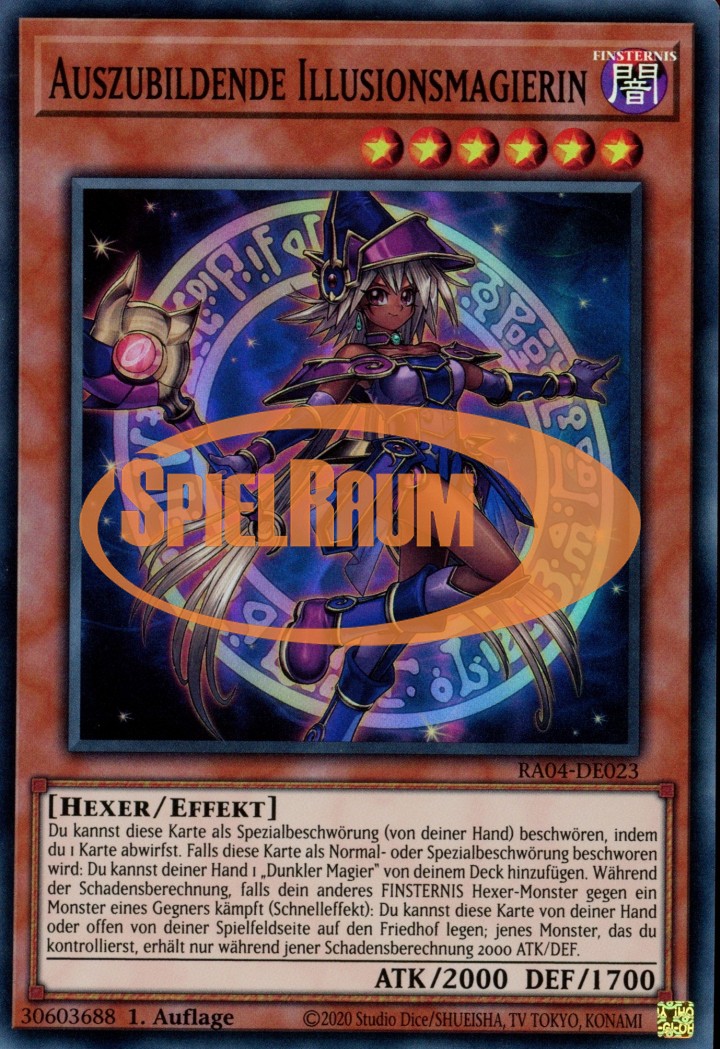 Apprentice Illusion Magician (V.1 - Super Rare)