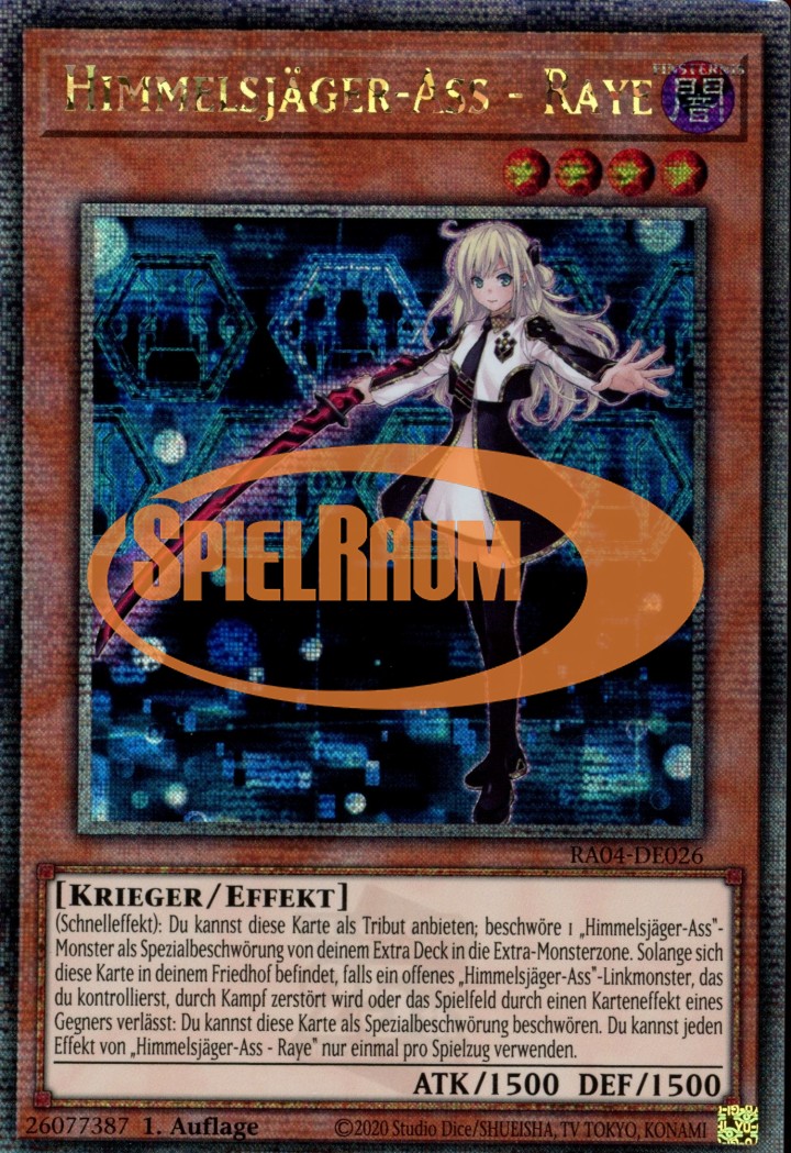 Sky Striker Ace - Raye (V.1 - Quarter Century Secret Rare)