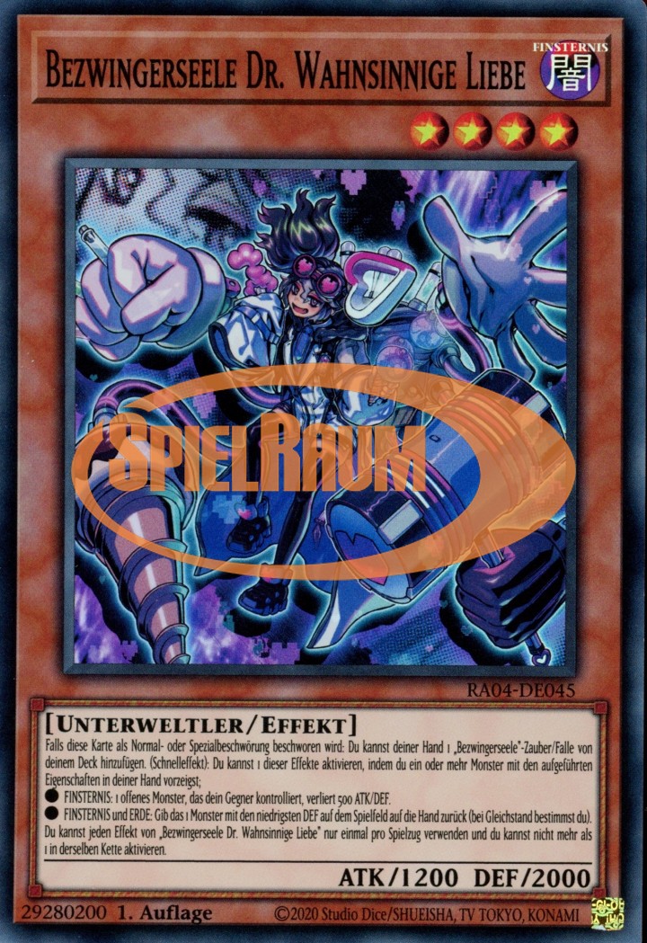 Vanquish Soul Dr. Mad Love (V.1 - Super Rare)