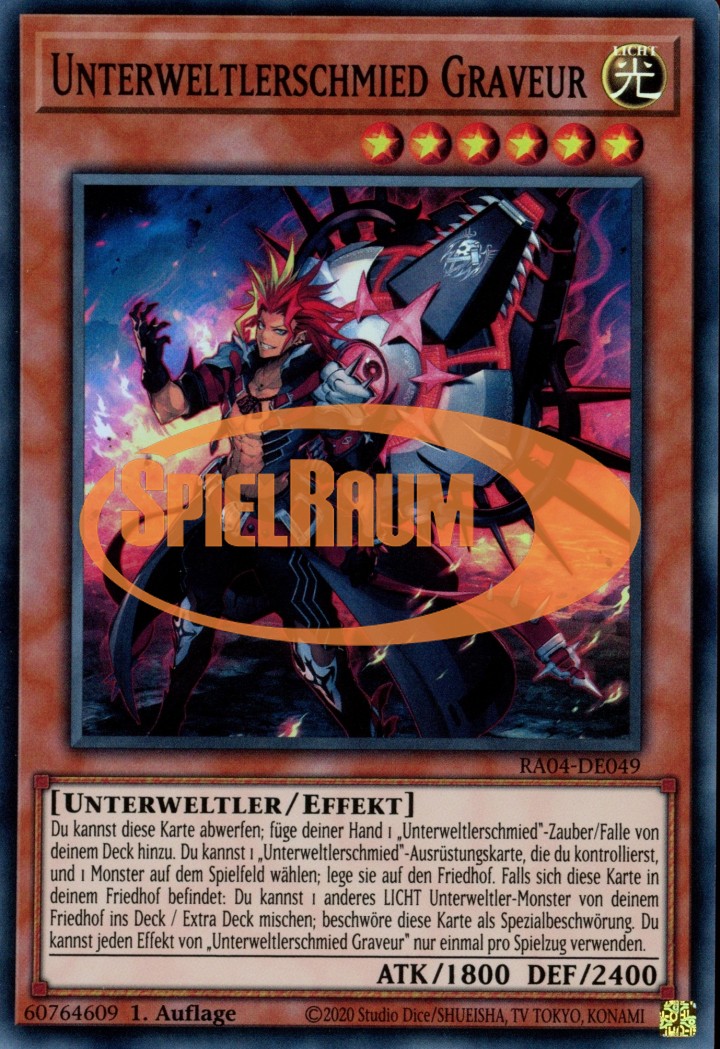 Fiendsmith Engraver (V.1 - Super Rare)