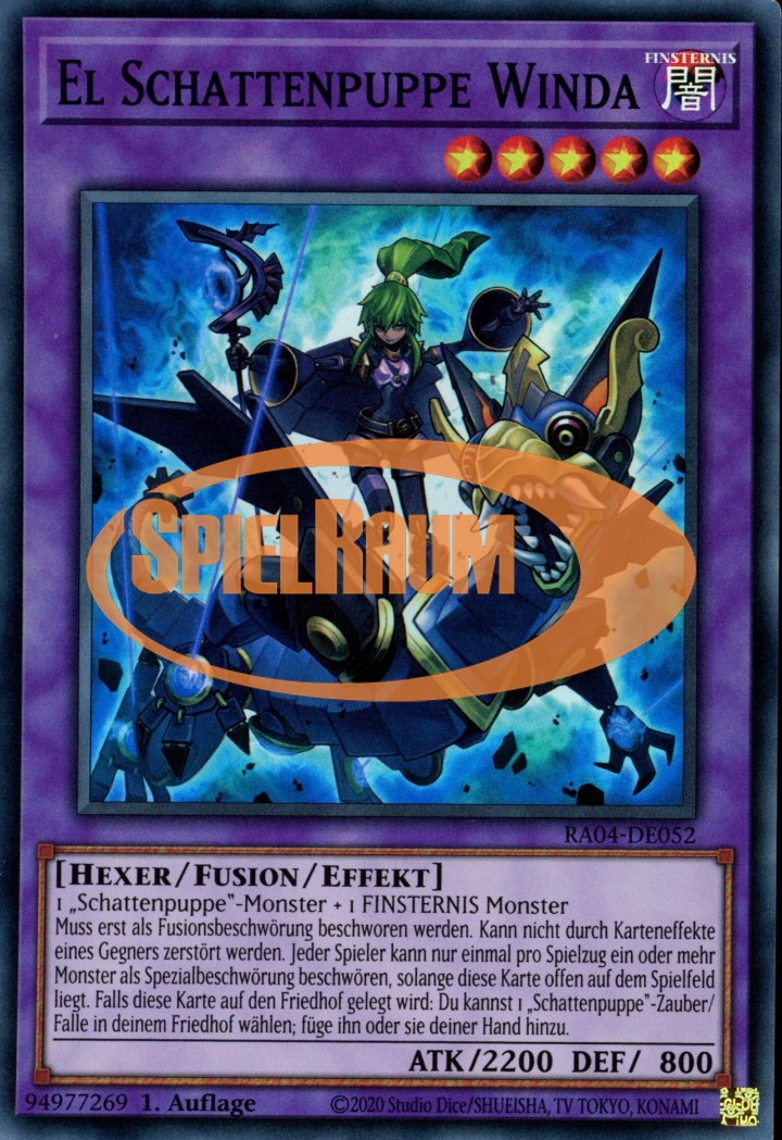 El Shaddoll Winda (V.1 - Super Rare)