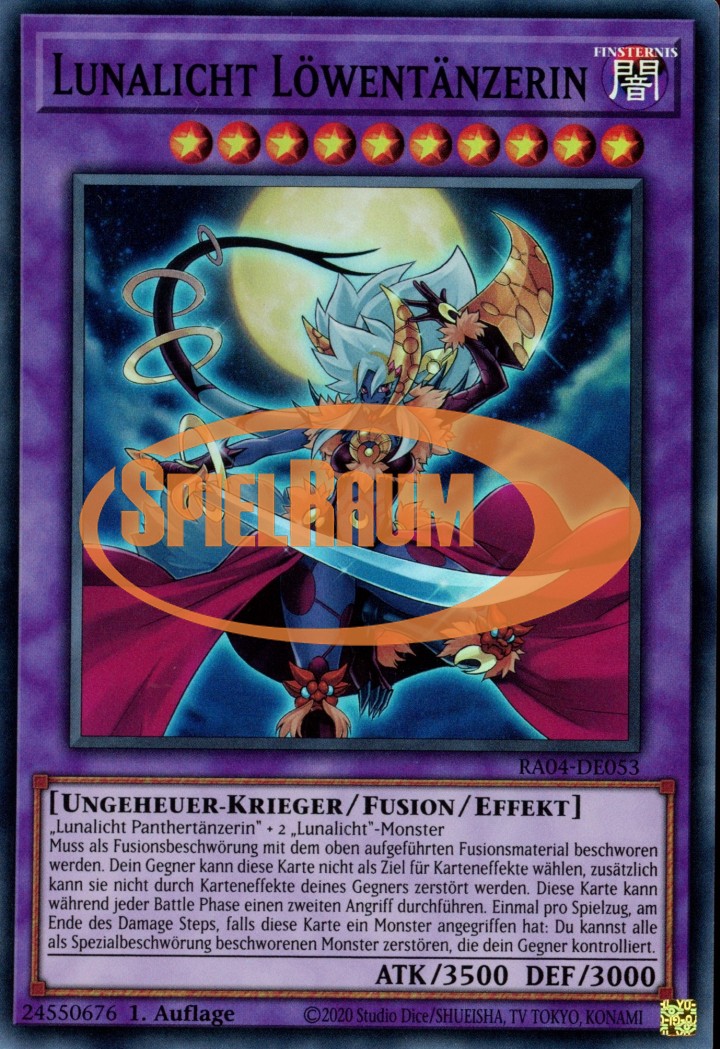 Lunalight Leo Dancer (V.1 - Super Rare)