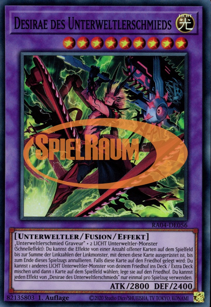 Fiendsmith's Desirae (V.1 - Super Rare)