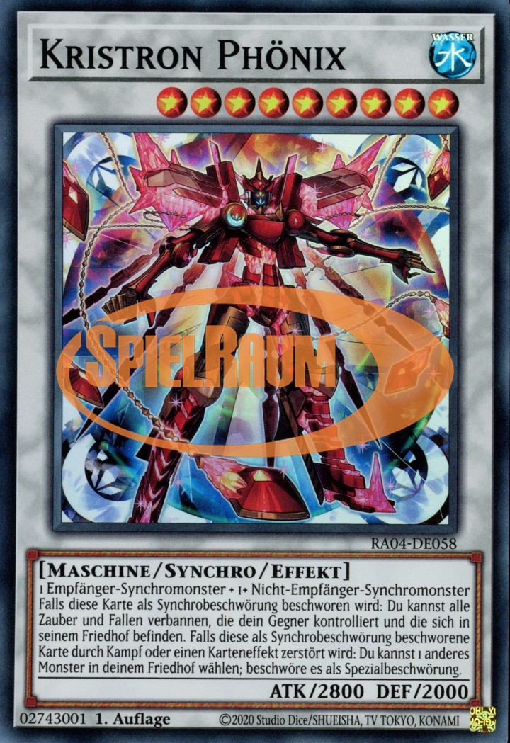 Crystron Phoenix (V.1 - Super Rare)
