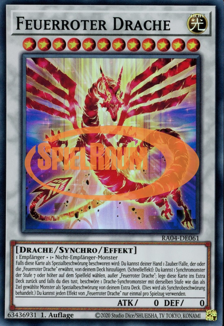 Crimson Dragon (V.1 - Super Rare)