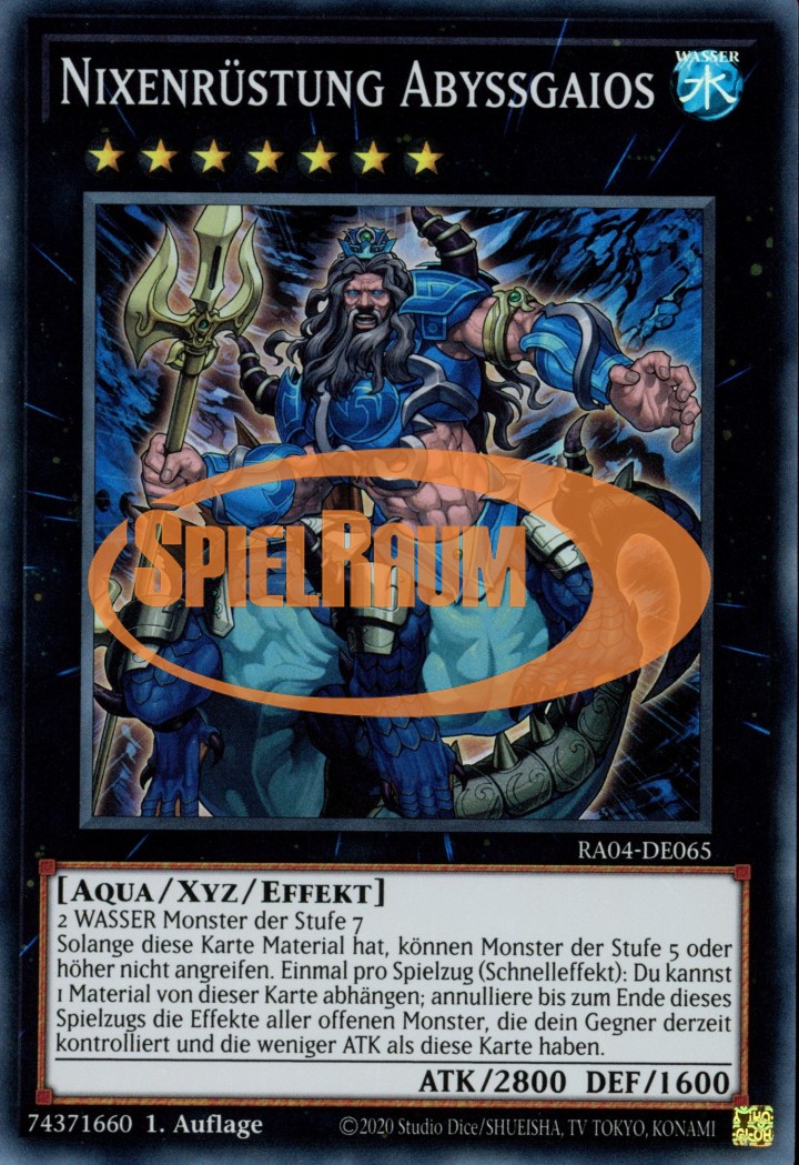 Mermail Abyssgaios (V.1 - Super Rare)