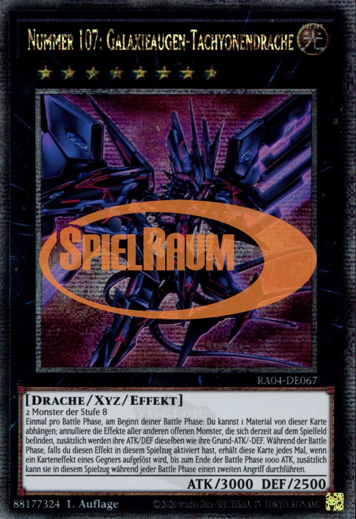 Number 107: Galaxy-Eyes Tachyon Dragon