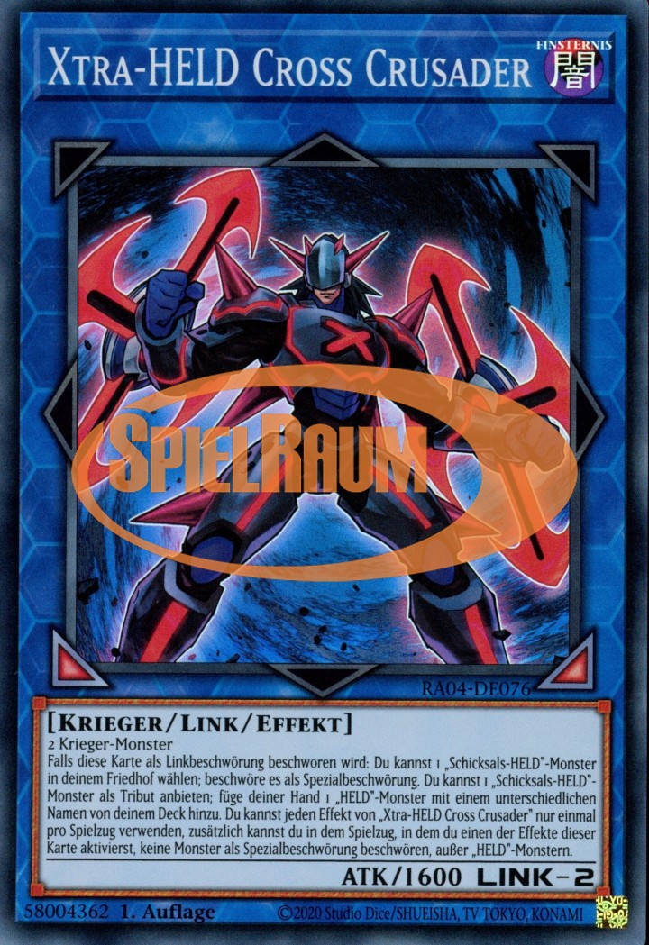 Xtra HERO Cross Crusader (V.1 - Super Rare)