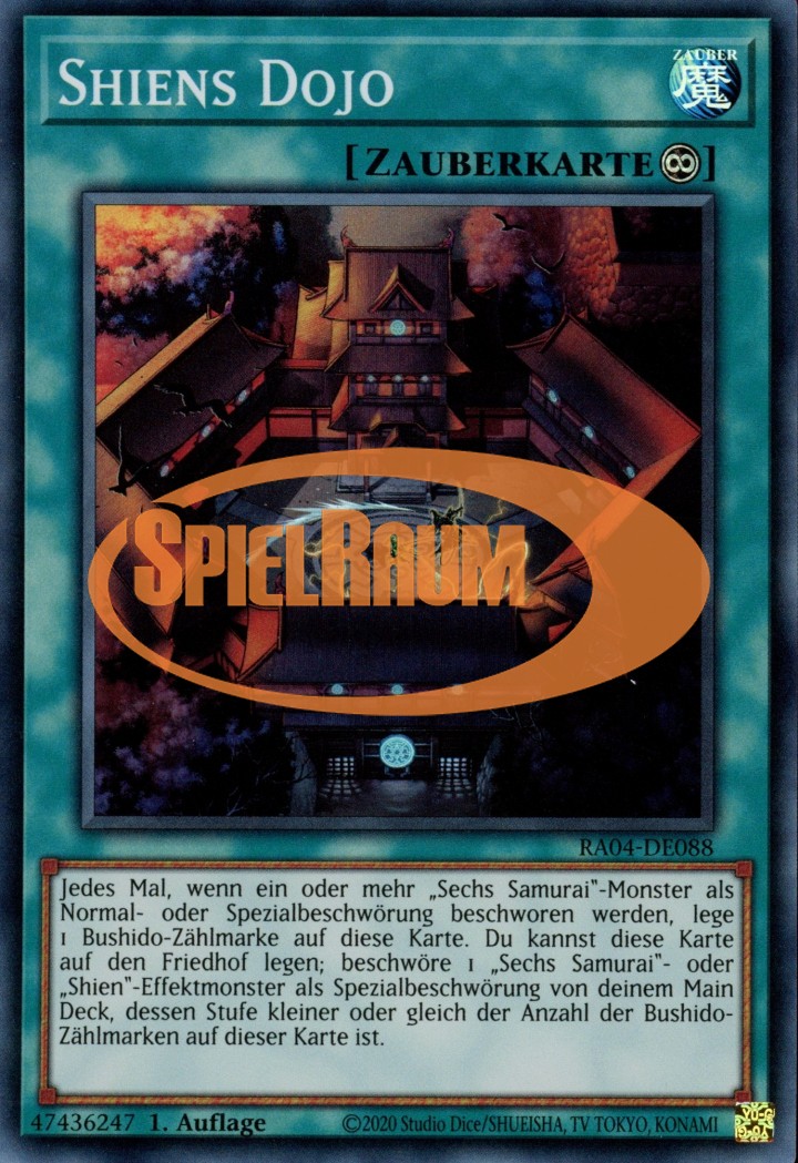 Shien's Dojo (V.1 - Super Rare)