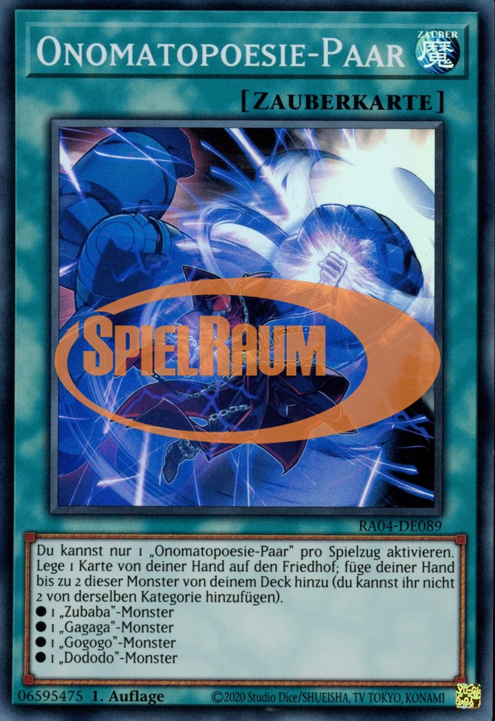 Onomatopaira (V.1 - Super Rare)