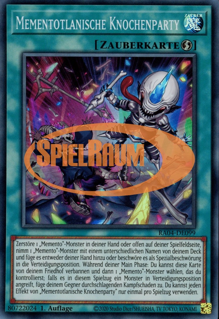 Mementotlan Bone Party (V.1 - Super Rare)