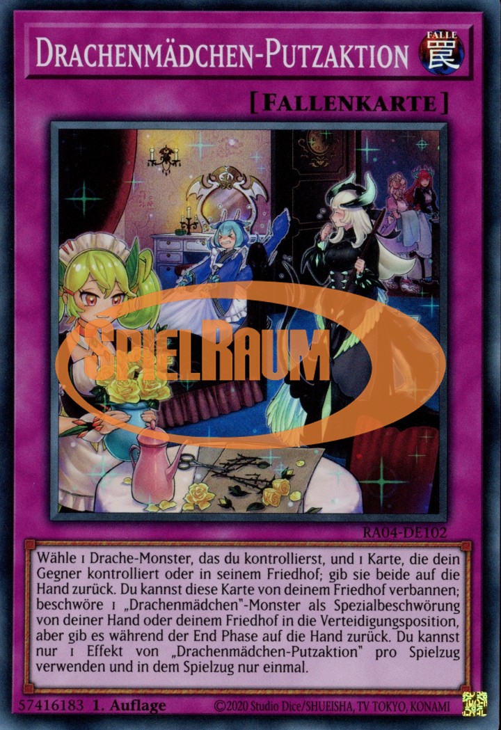 Dragonmaid Tidying (V.1 - Super Rare)