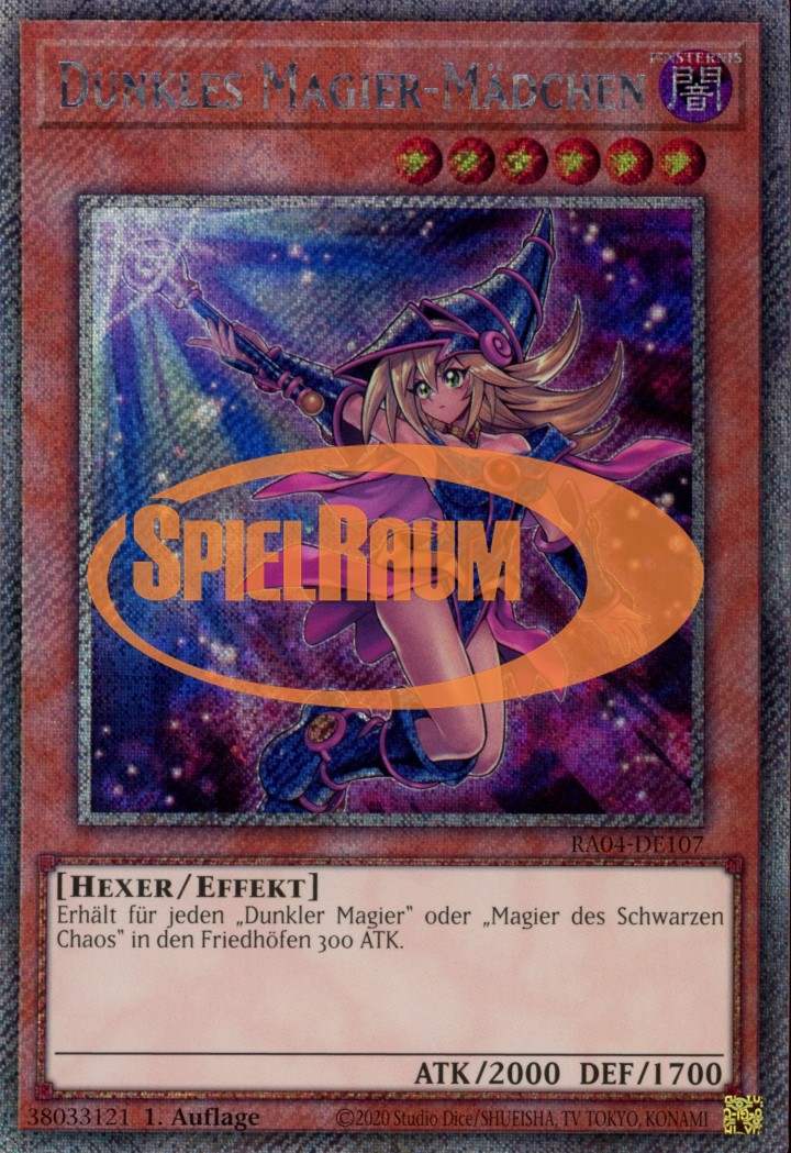 Dark Magician Girl (V.1 - Platinum Secret Rare)