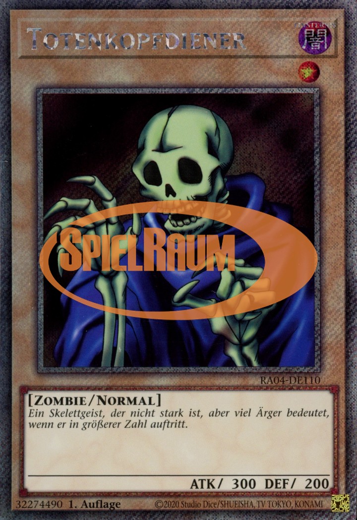 Skull Servant (V.1 - Platinum Secret Rare)