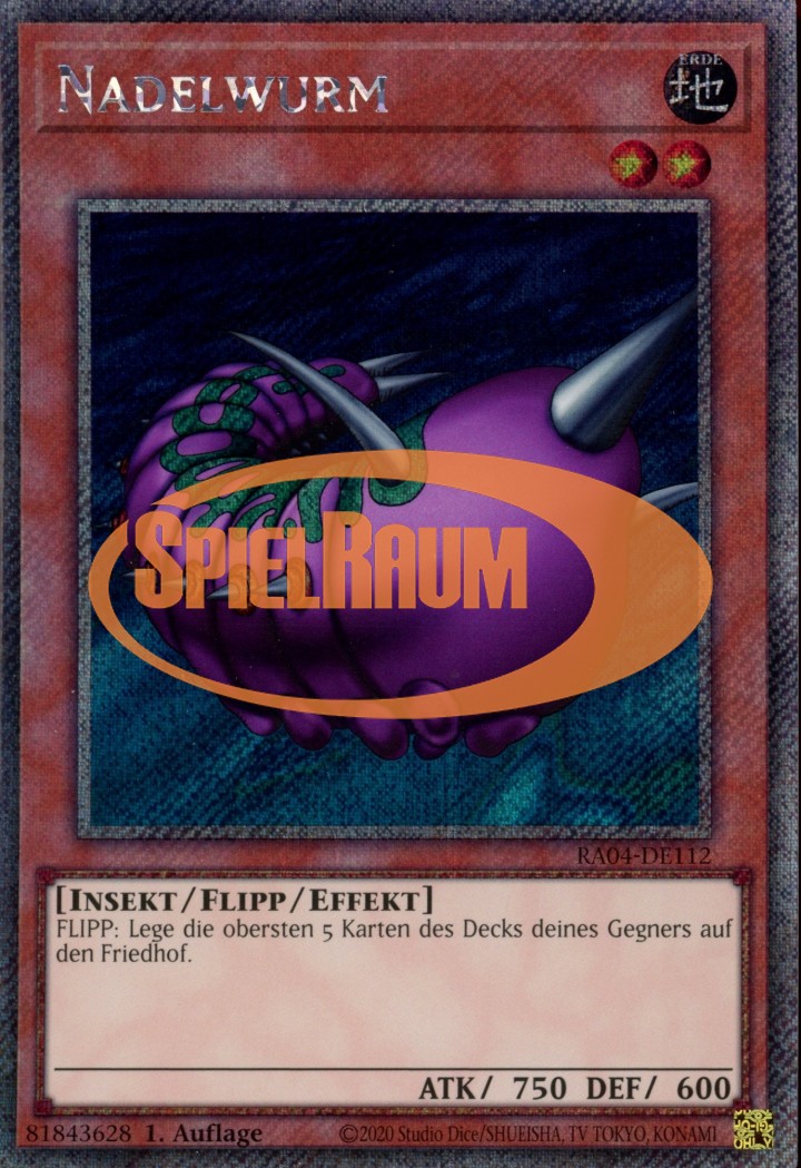 Needle Worm (V.1 - Platinum Secret Rare)