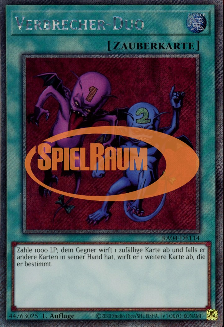 Delinquent Duo (V.1 - Platinum Secret Rare)
