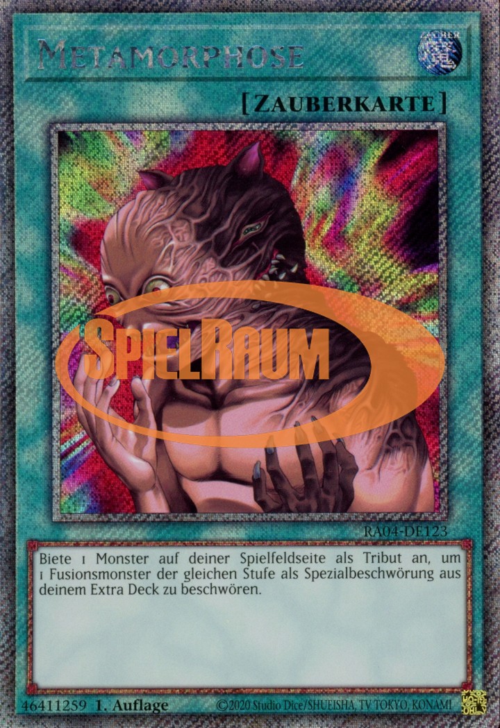 Metamorphosis (V.1 - Platinum Secret Rare)