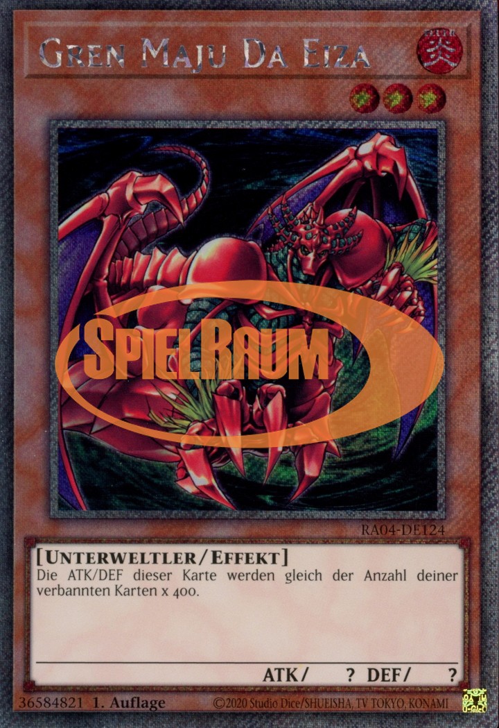 Gren Maju Da Eiza (V.1 - Platinum Secret Rare)