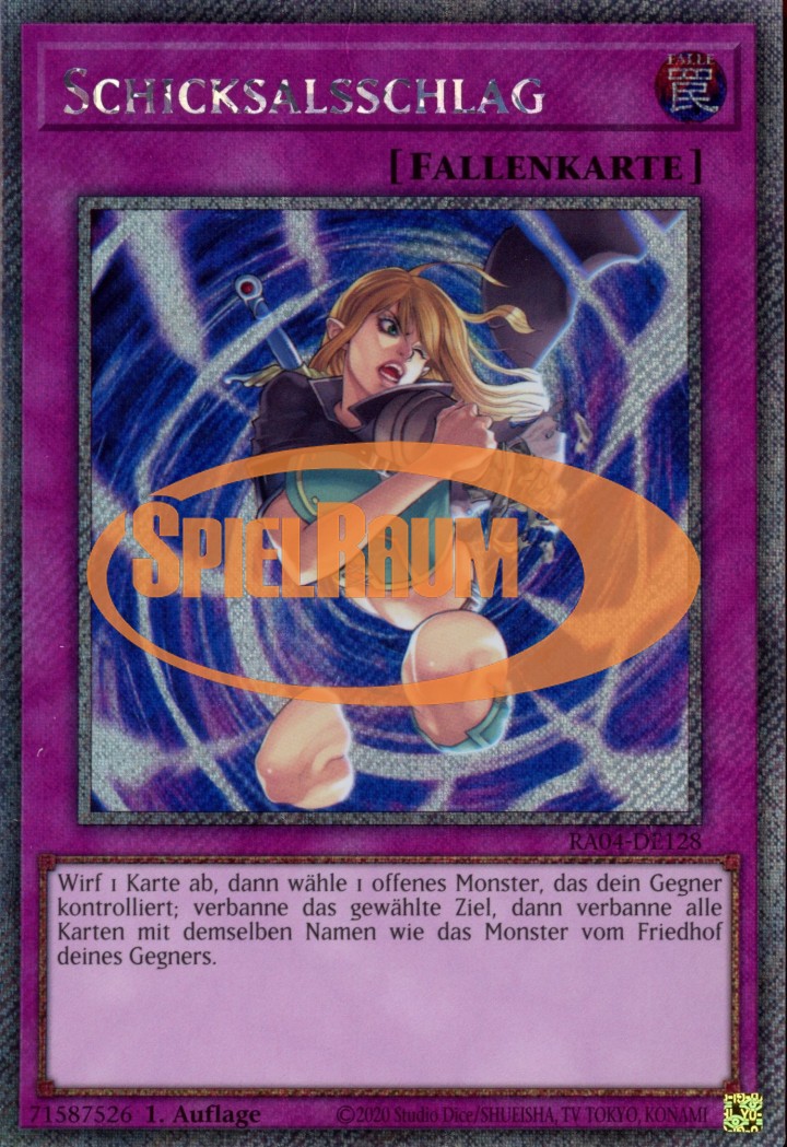 Karma Cut (V.1 - Platinum Secret Rare)