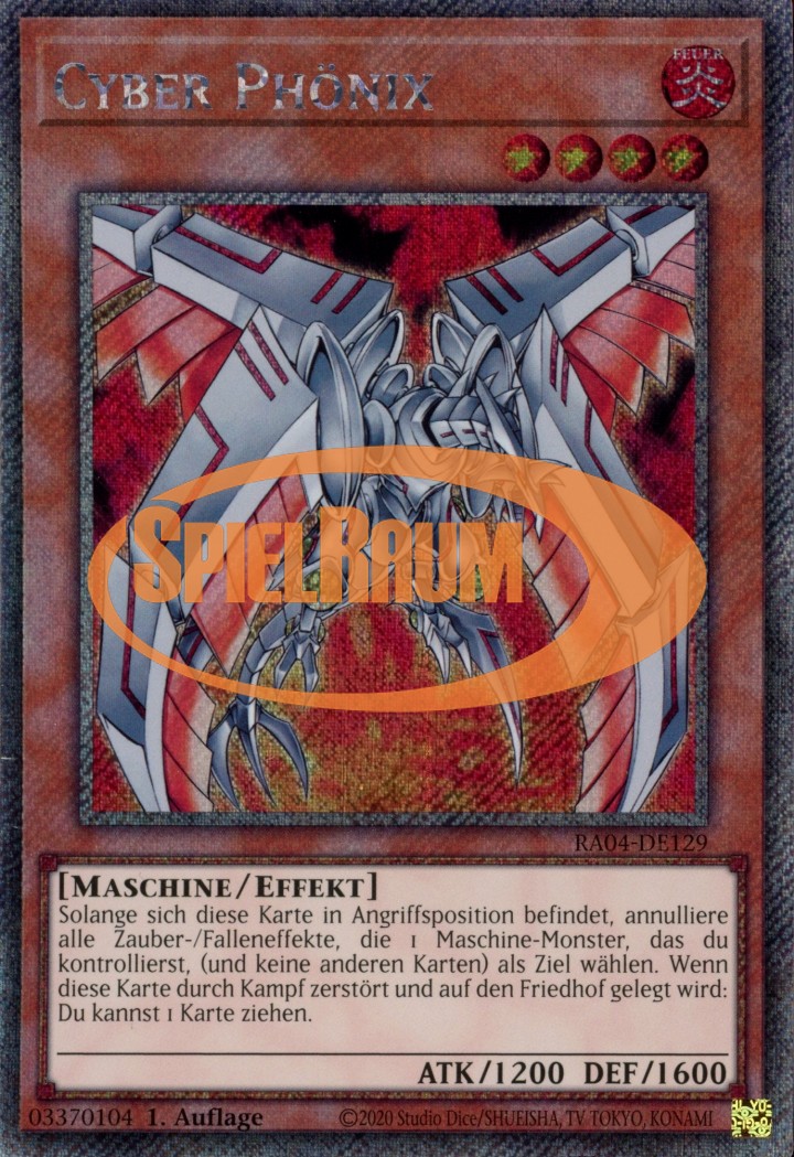 Cyber Phoenix (V.1 - Platinum Secret Rare)