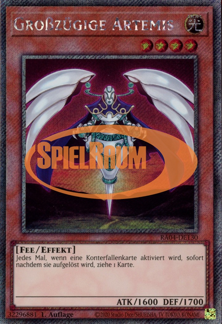 Bountiful Artemis (V.1 - Platinum Secret Rare)