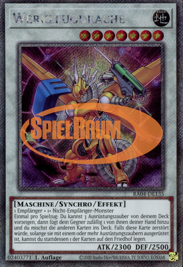 Power Tool Dragon (V.1 - Platinum Secret Rare)