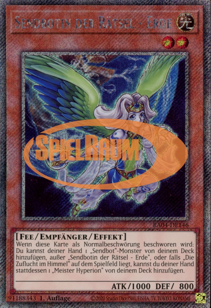 The Agent of Mystery - Earth (V.1 - Platinum Secret Rare)