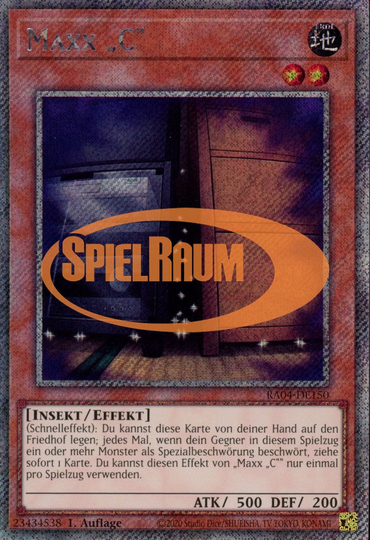 Maxx "C" (V.1 - Platinum Secret Rare)