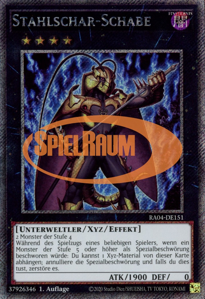 Steelswarm Roach (V.1 - Platinum Secret Rare)