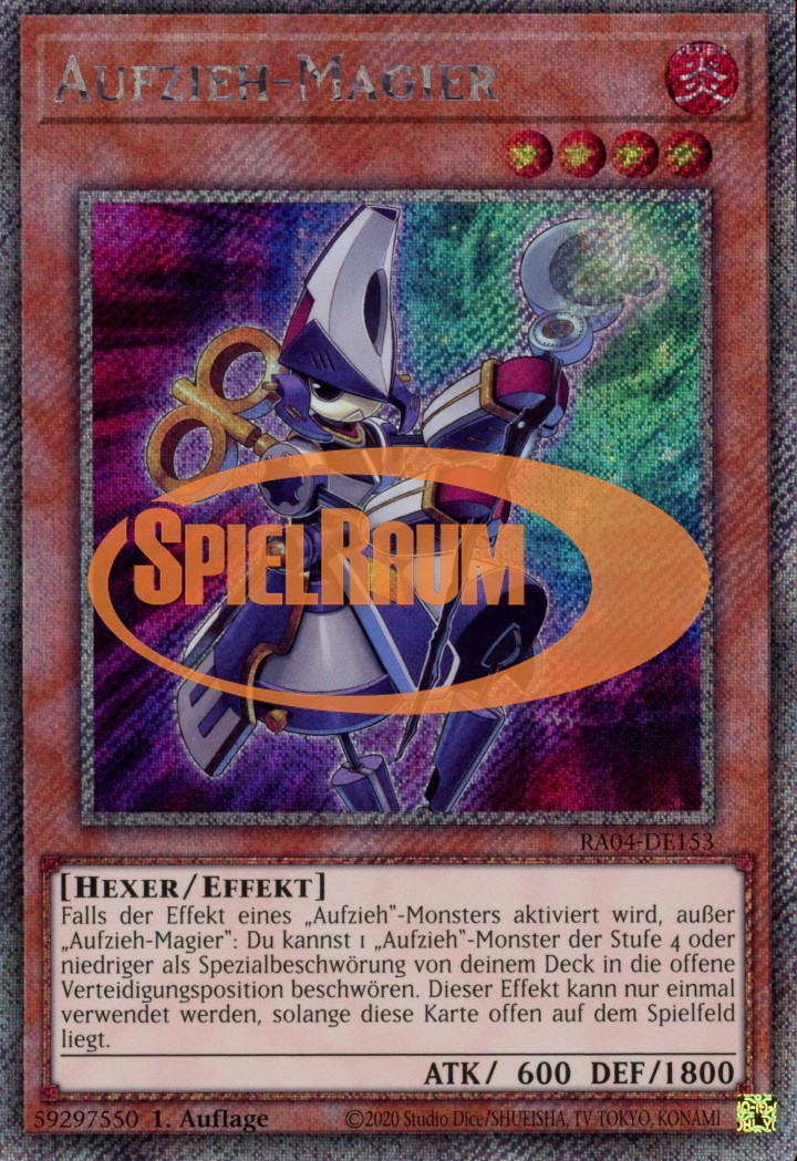 Wind-Up Magician (V.1 - Platinum Secret Rare)