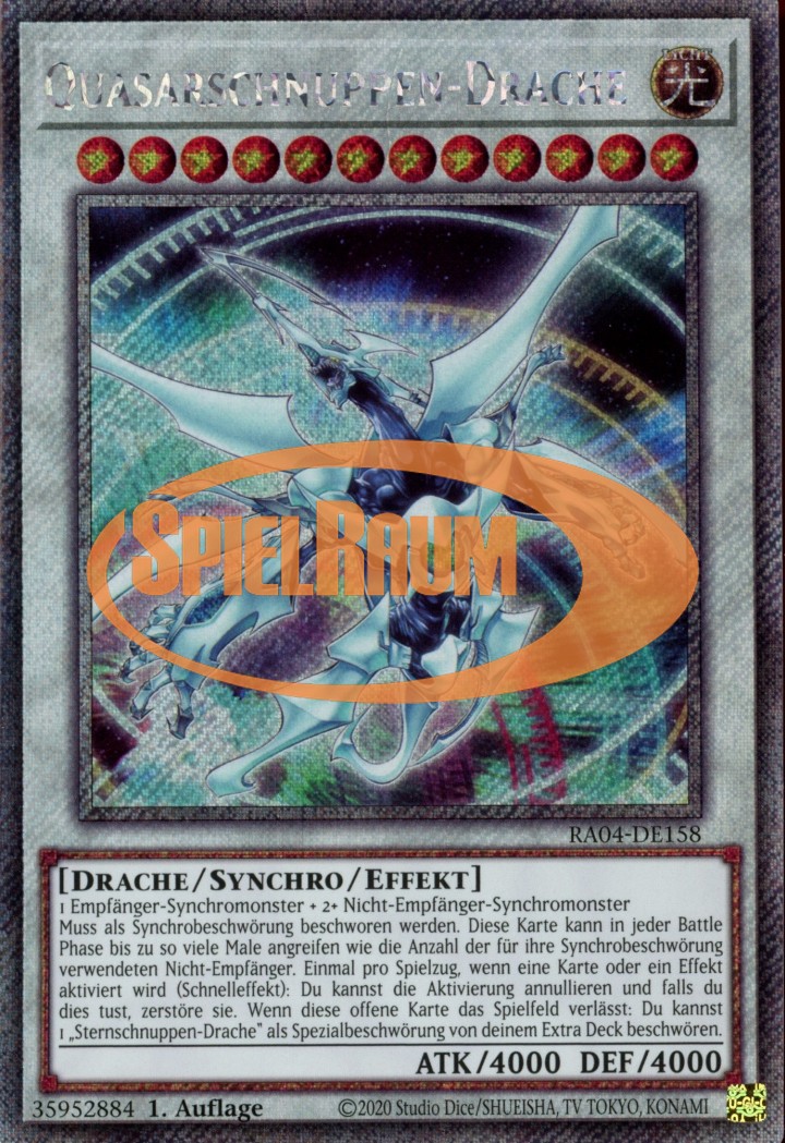 Shooting Quasar Dragon (V.1 - Platinum Secret Rare)