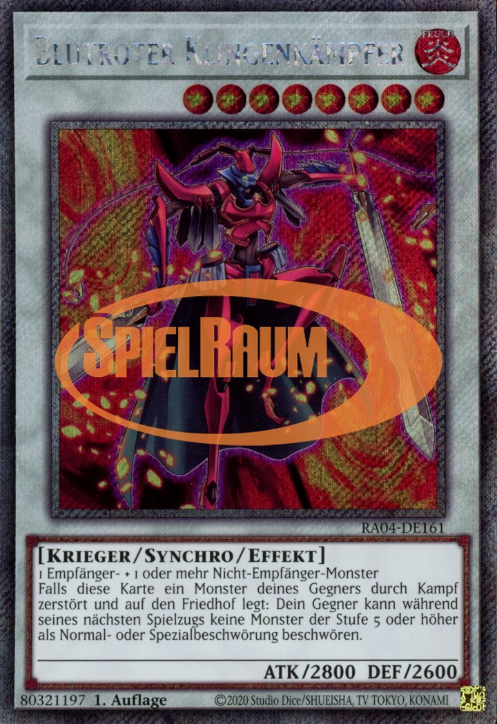 Crimson Blader (V.1 - Platinum Secret Rare)