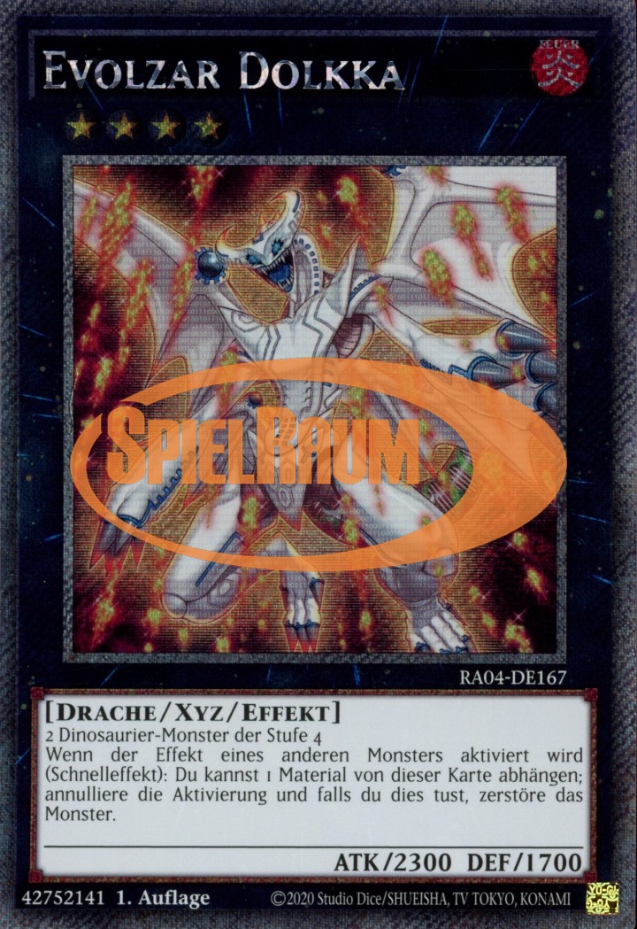 Evolzar Dolkka (V.1 - Platinum Secret Rare)