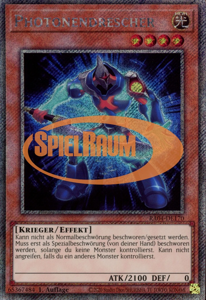 Photon Thrasher (V.1 - Platinum Secret Rare)