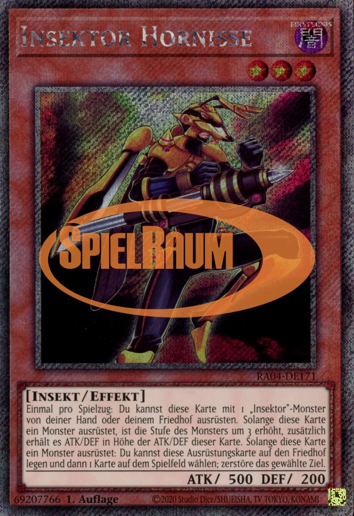 Inzektor Hornet (V.1 - Platinum Secret Rare)
