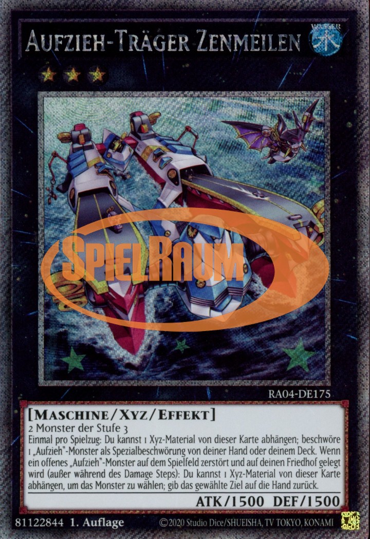 Wind-Up Carrier Zenmaity (V.1 - Platinum Secret Rare)