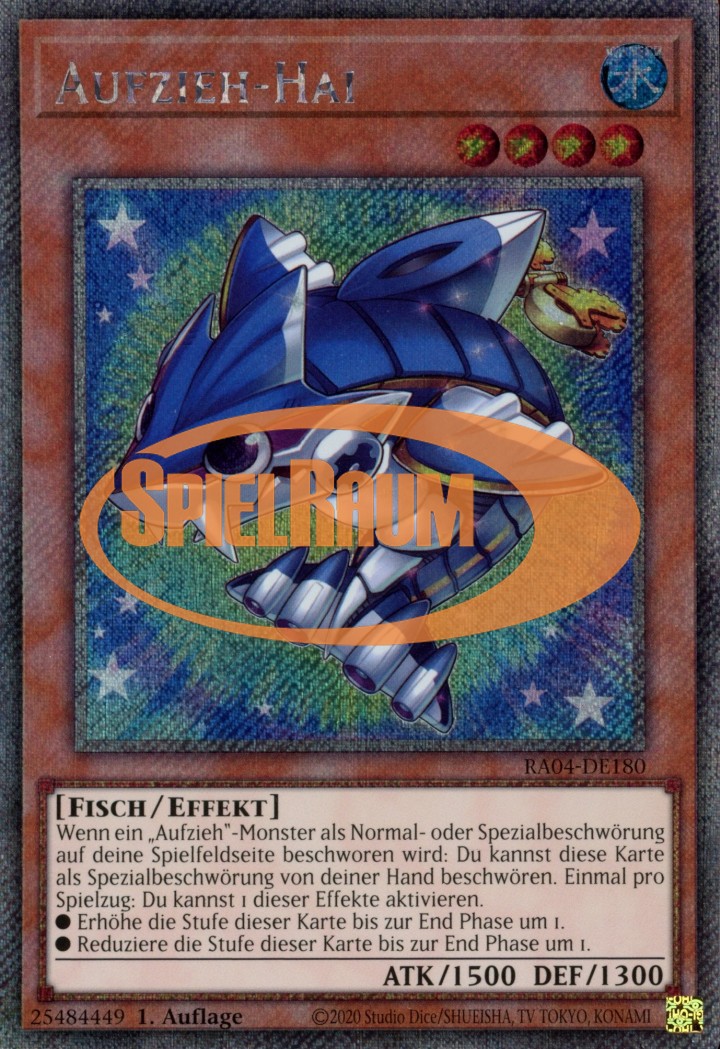 Wind-Up Shark (V.1 - Platinum Secret Rare)