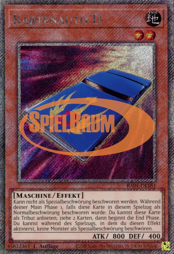 Cardcar D (V.1 - Platinum Secret Rare)
