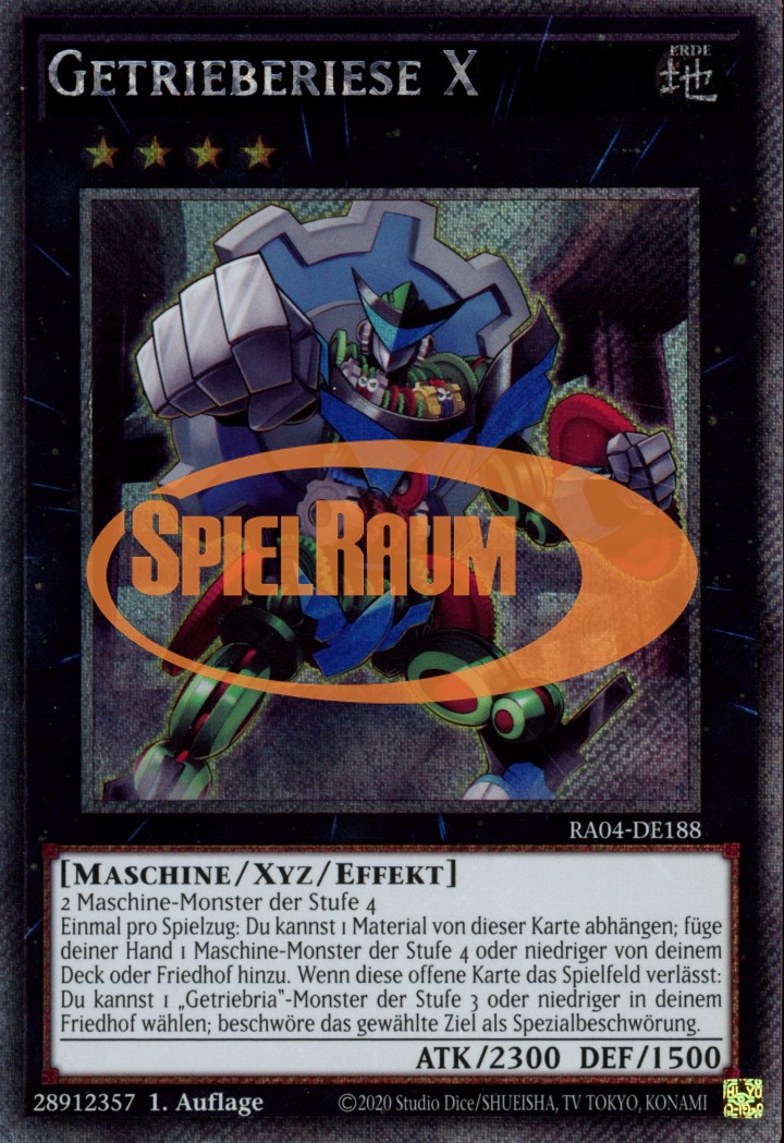 Gear Gigant X (V.1 - Platinum Secret Rare)
