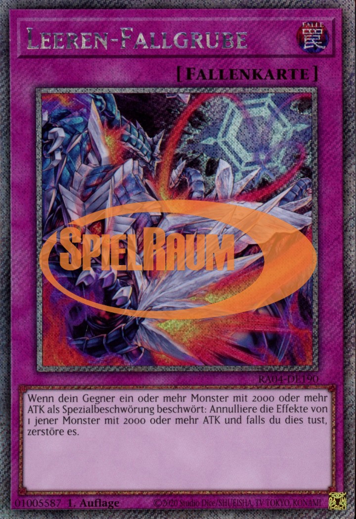 Void Trap Hole (V.1 - Platinum Secret Rare)