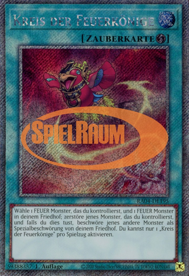 Circle of the Fire Kings (V.1 - Platinum Secret Rare)