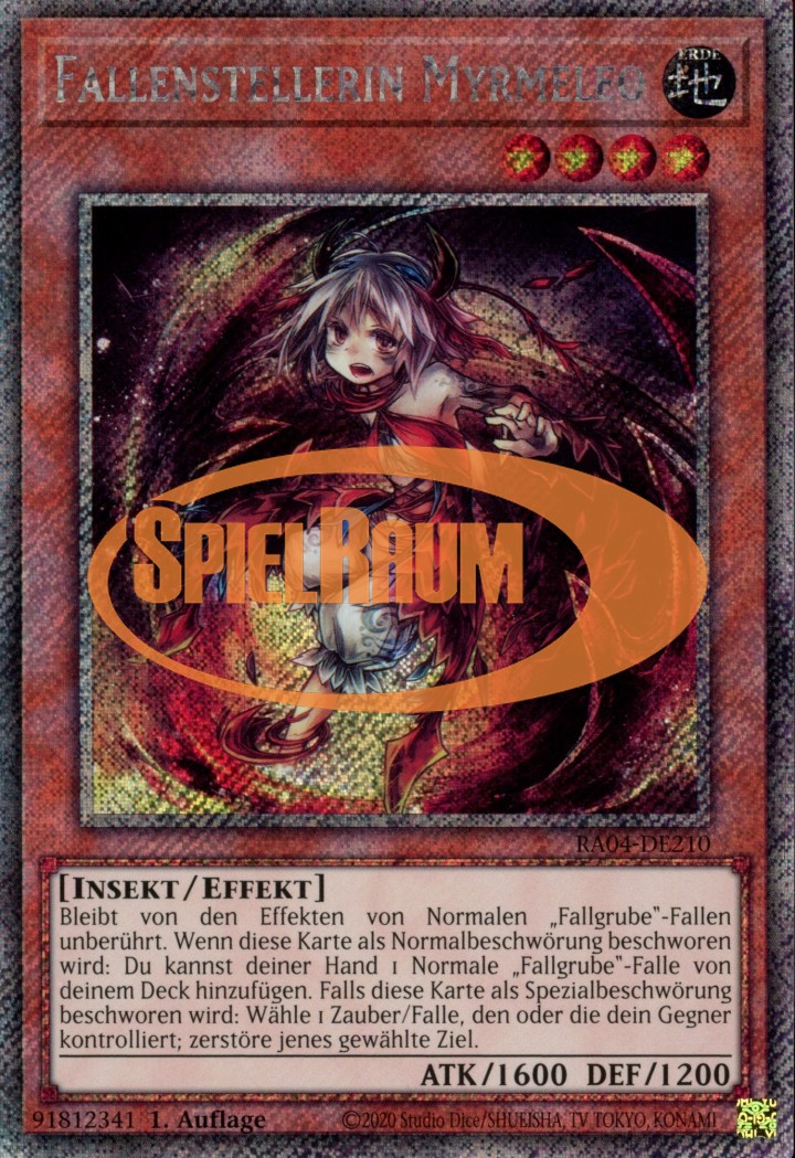 Traptrix Myrmeleo (V.1 - Platinum Secret Rare)