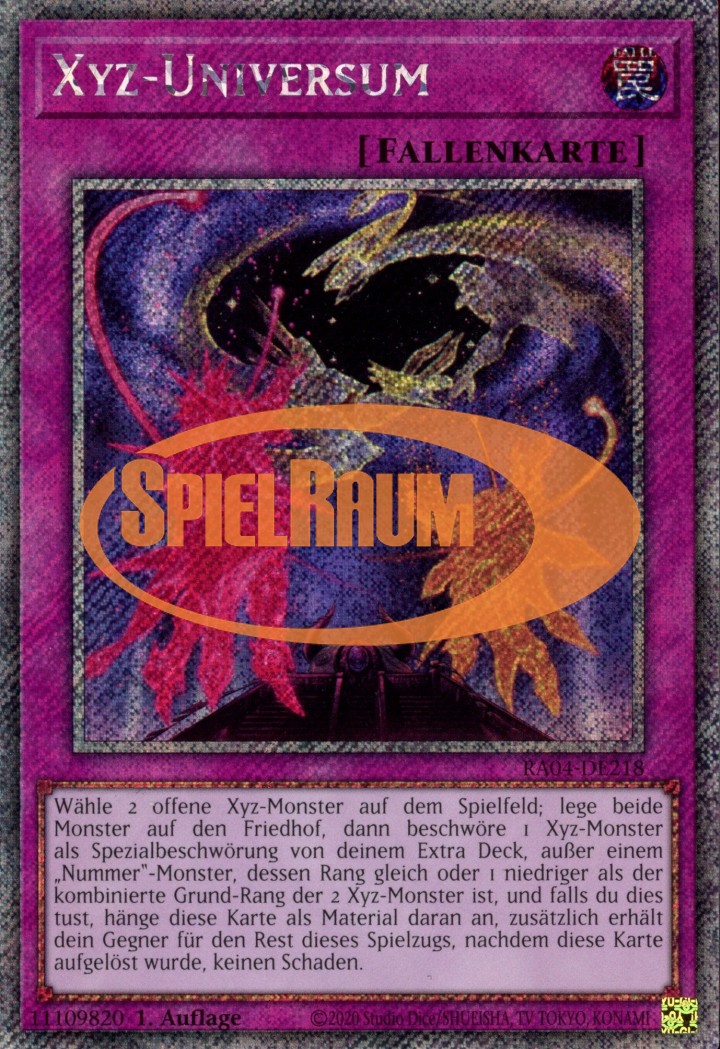Xyz Universe (V.1 - Platinum Secret Rare)