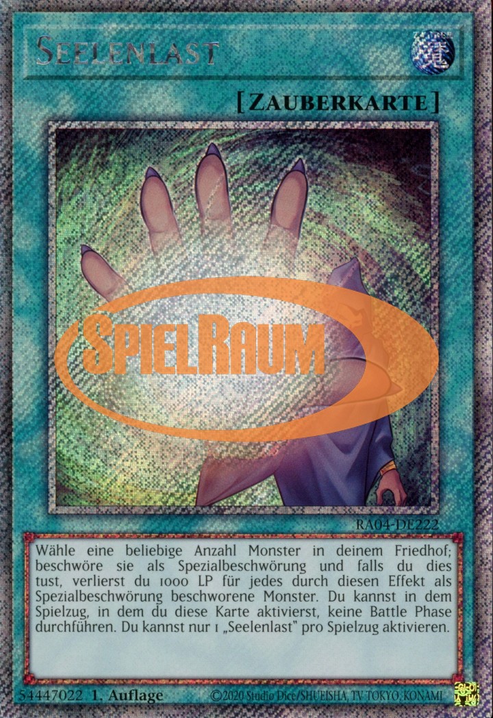 Soul Charge (V.1 - Platinum Secret Rare)