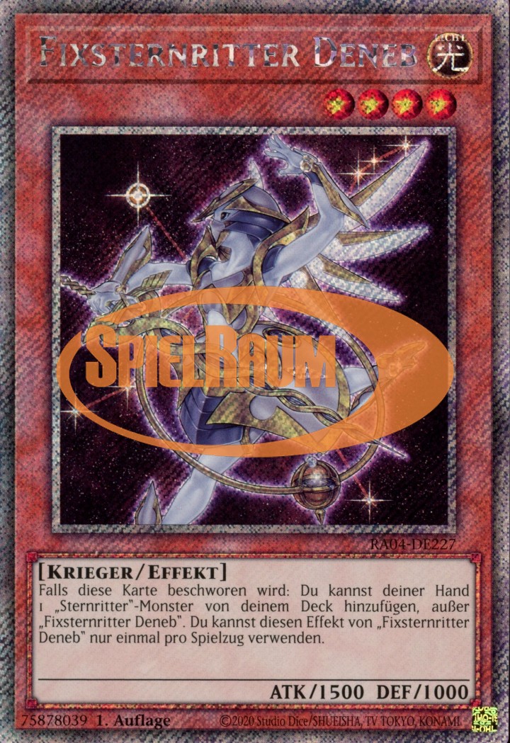 Satellarknight Deneb (V.1 - Platinum Secret Rare)