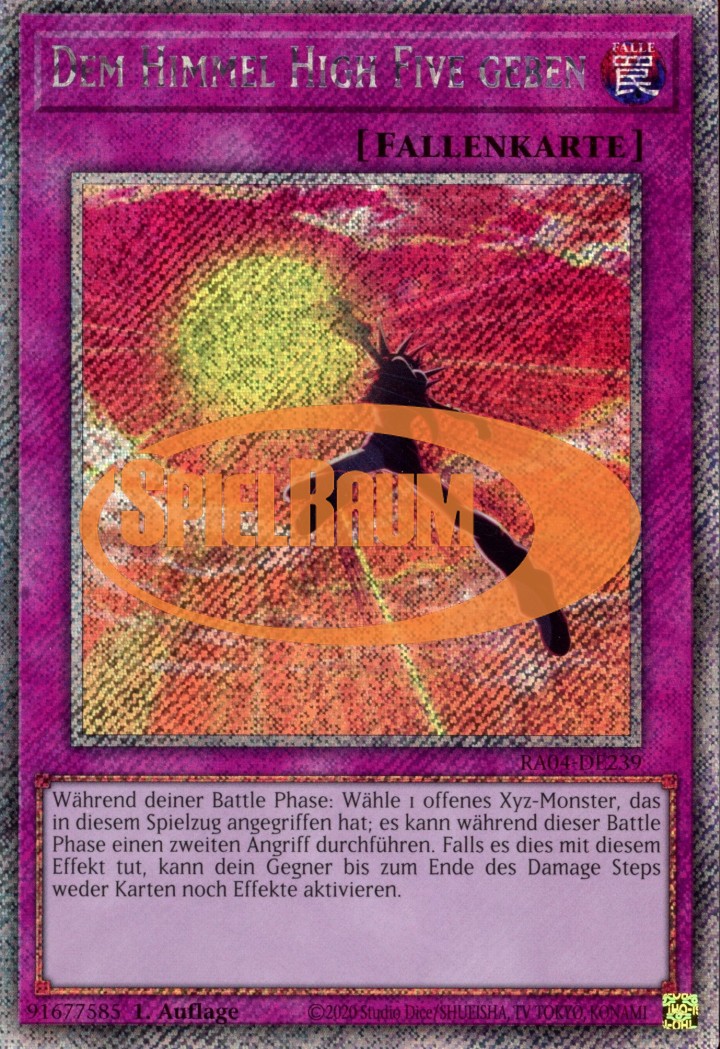 Hi-Five the Sky (V.1 - Platinum Secret Rare)