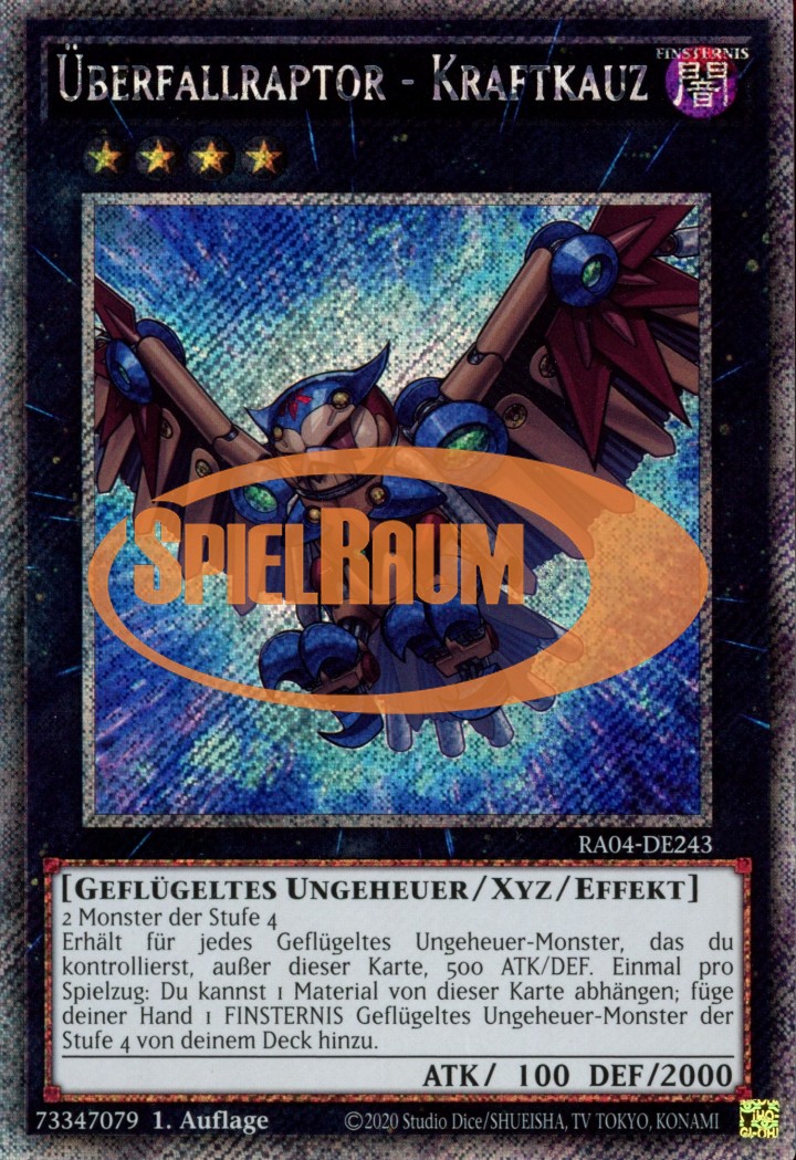 Raidraptor - Force Strix (V.1 - Platinum Secret Rare)