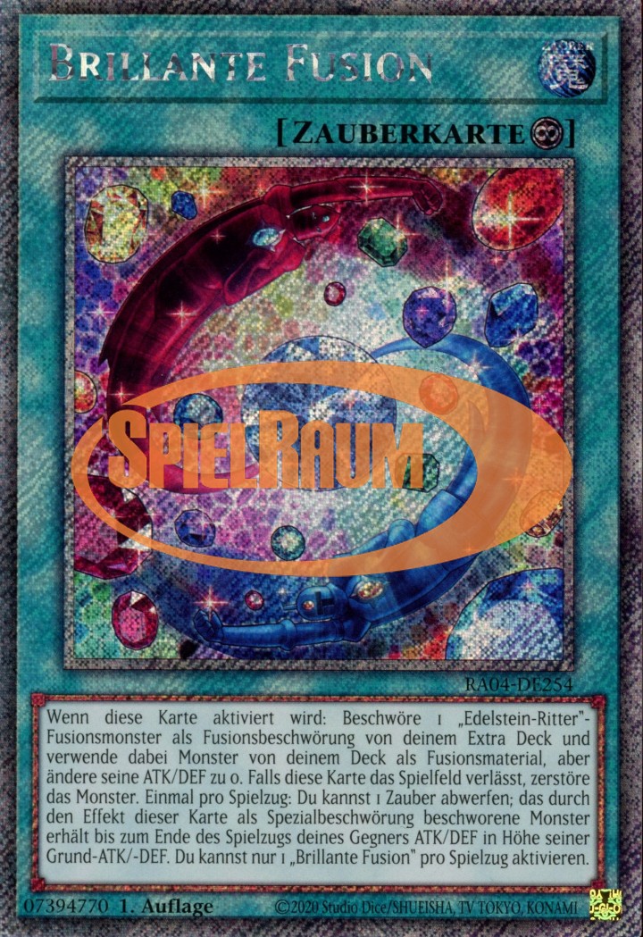 Brilliant Fusion (V.1 - Platinum Secret Rare)
