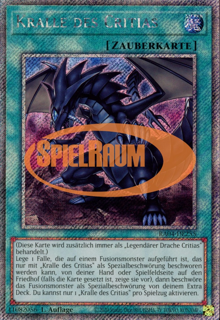 The Fang of Critias (V.1 - Platinum Secret Rare)