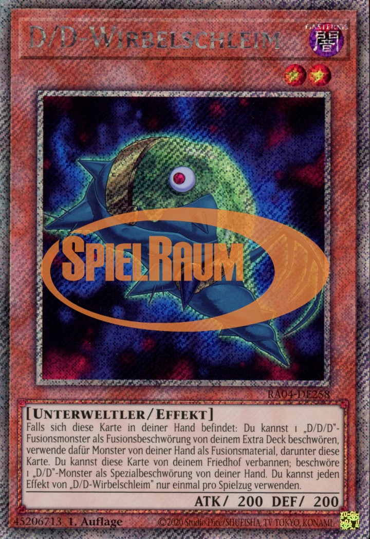 D/D Swirl Slime (V.1 - Platinum Secret Rare)